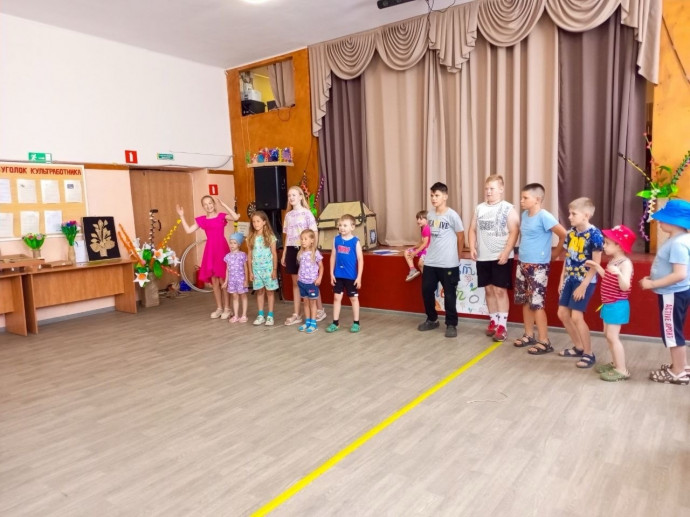 Открытие летней детской площадки Открытие летней детской площадки