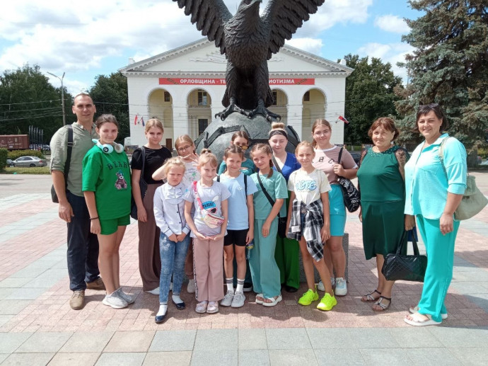 Поездка в город Орёл